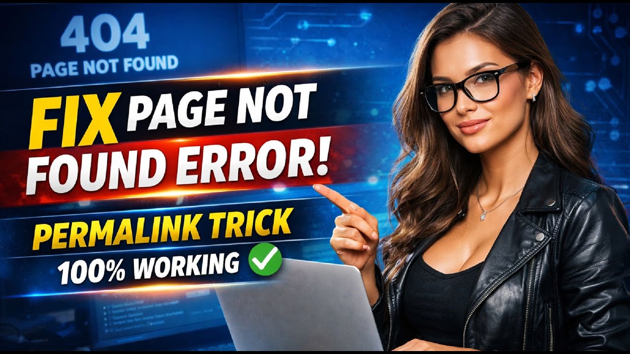 Исправление ошибки «Страница WordPress не найдена» | Решение проблемы с настройками постоянных сс...