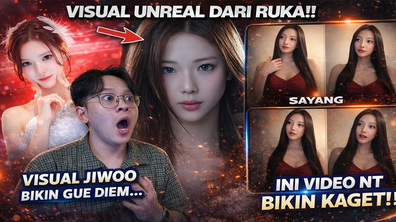 GUA KAGET LIHAT VISUAL JIWOO Hearts2Hearts!! Nonton Tiktok 142 