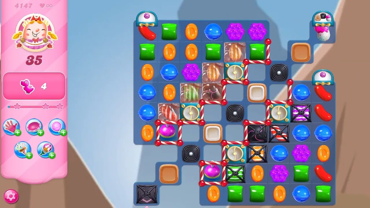 Candy Crush Saga LEVEL 4147 NO BOOSTERS (new version)🔄✅
