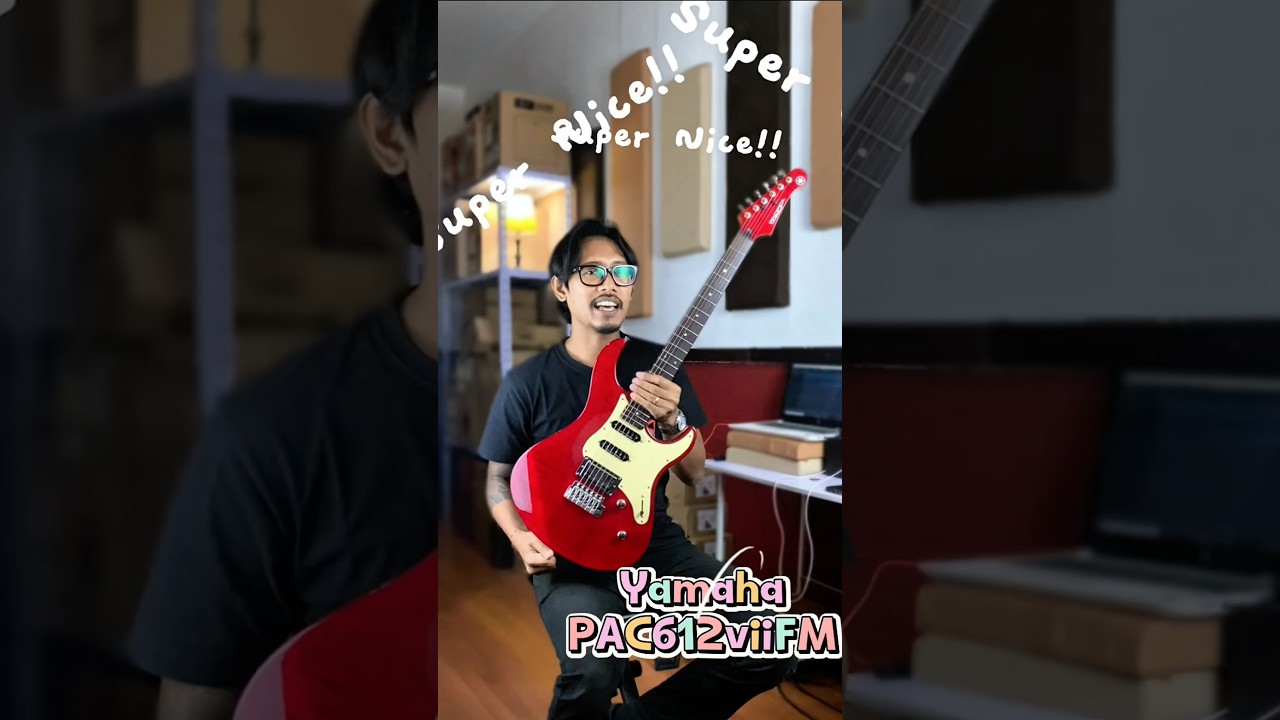 Bukan sekadar gitar entry-level! 🎸 Yamaha Pacifica PAC612VIIFM