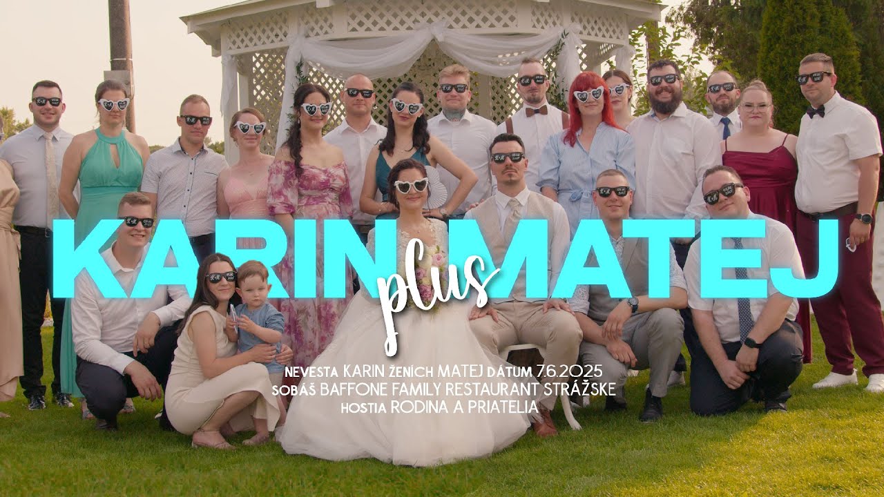 Karin a Matej /wedding, svadobný klip, svadba 2025, Strážske /