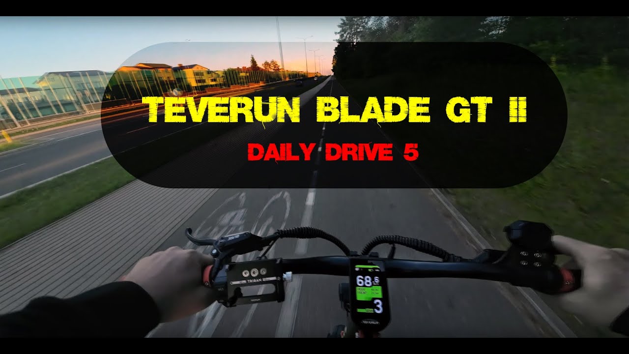 Teverun Blade GT II Daily drive 5 - aktualizacja IVCU, spontaniczny wypad do Wasilkowa.