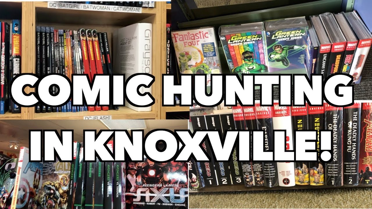 Graphic Novel Hunting and Haul in Knoxville!