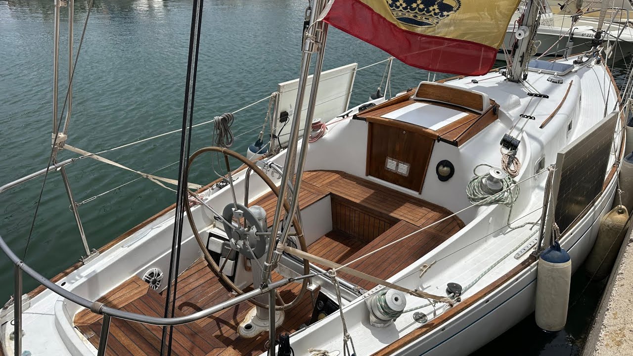 [VENDIDO] EN VENTA: Velero SEMICLÁSICO Alpa 9,5m