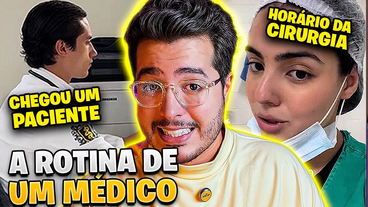 COMO É A ROTINA DE UM MÉDICO (VLOG DE PLANTÃO) - Bruno Baroni