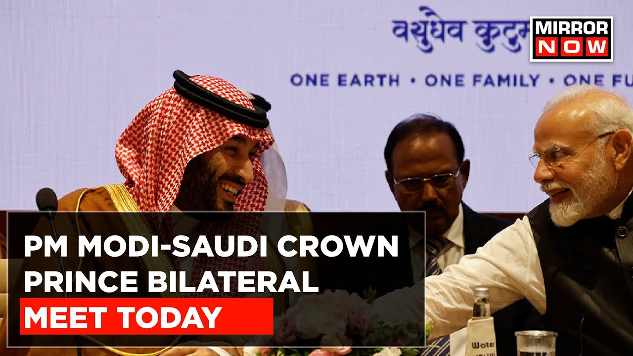 PM Modi To Hold Bilateral Talks With Saudi Crown Prince |  Defence And Trade On Agenda | Top News