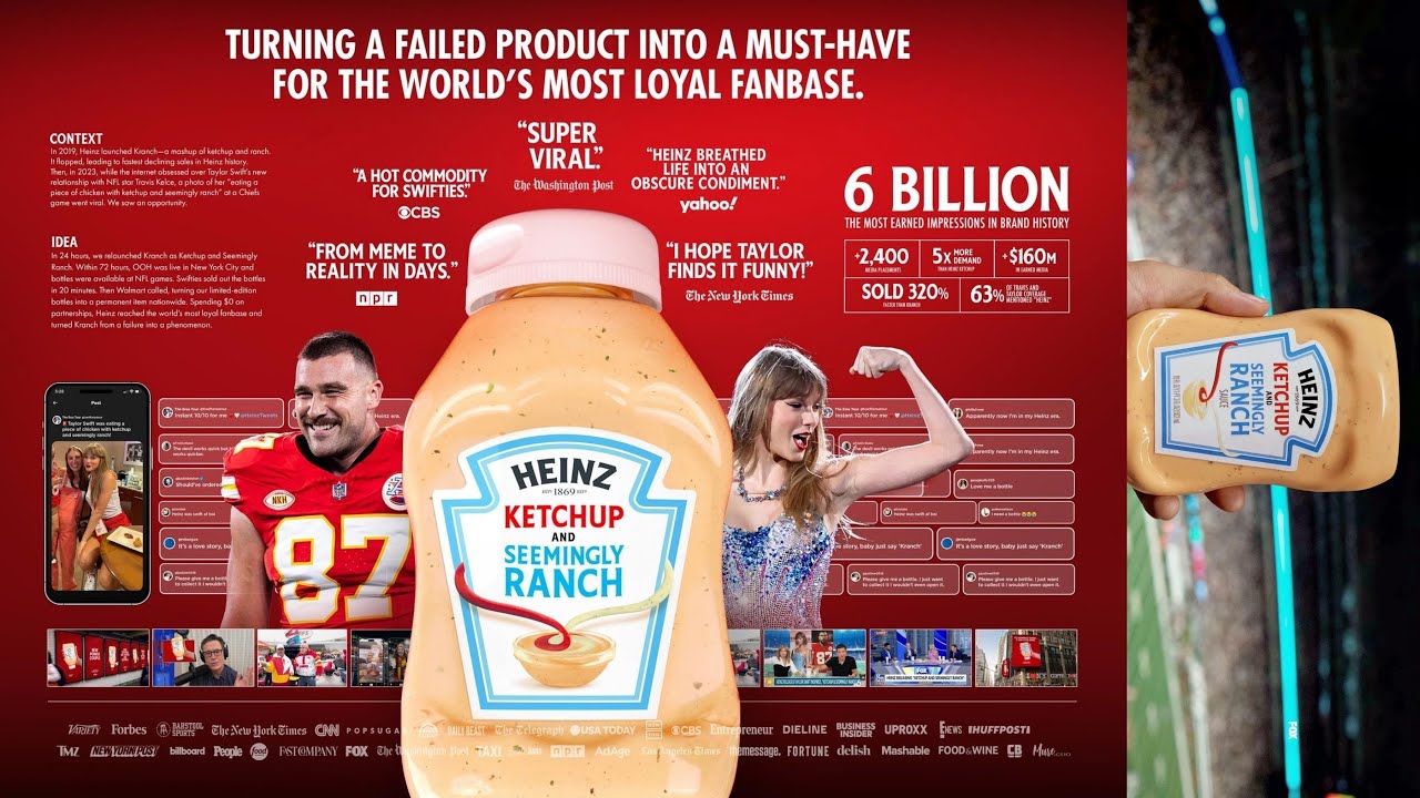 KRAFT HEINZ - HEINZ KETCHUP & SEEMINGLY RANCH (Case Study) | Campaign