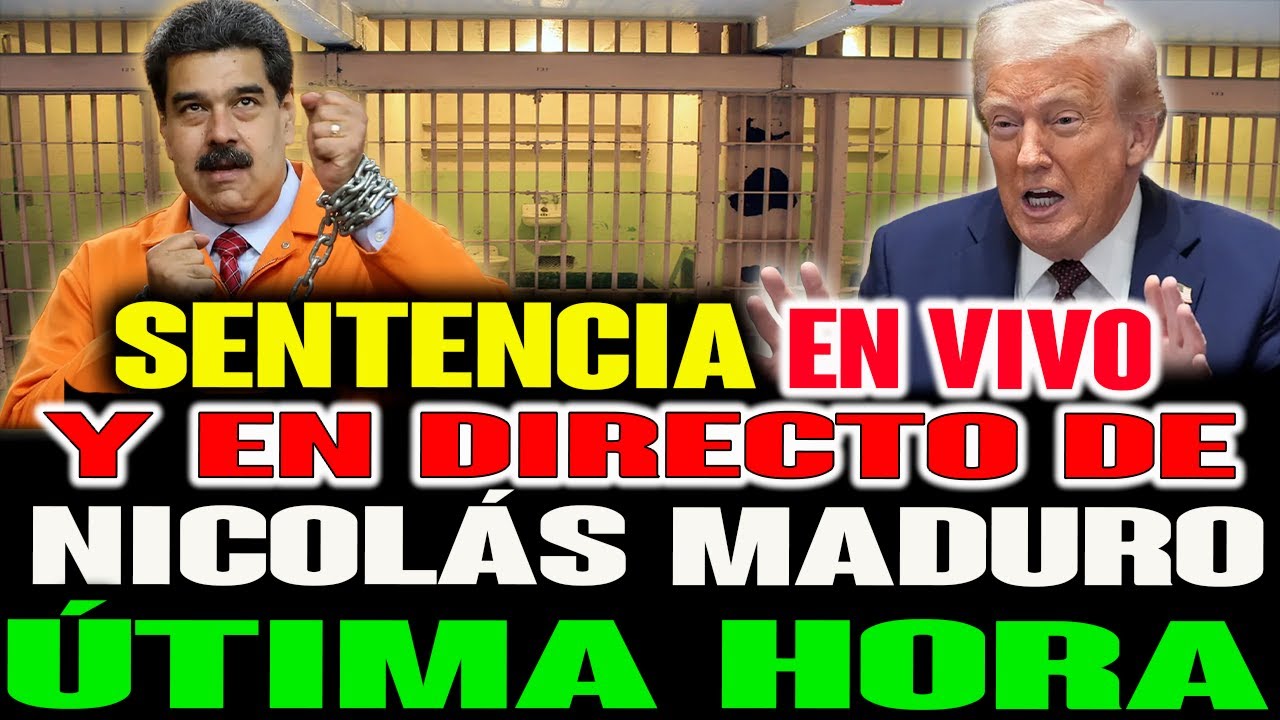 &iexcl;URGENTE! 🚨 NADIE ESPERABA LO QUE ACABA DE PASAR CON DONAL TRUMP TRAS LA SENTENCIA DE NICOLAS MADURO