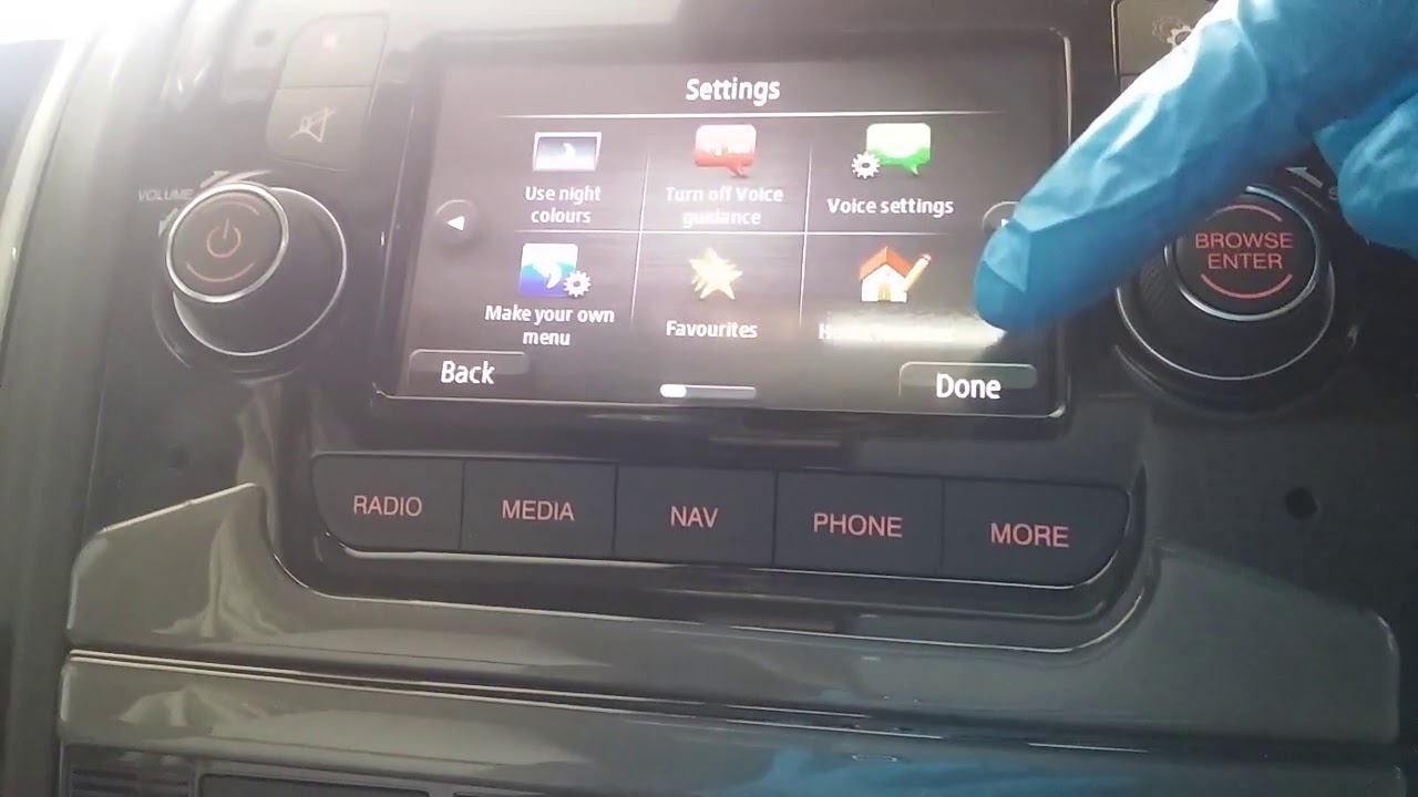 Peugeot Boxer Head Unit Demo