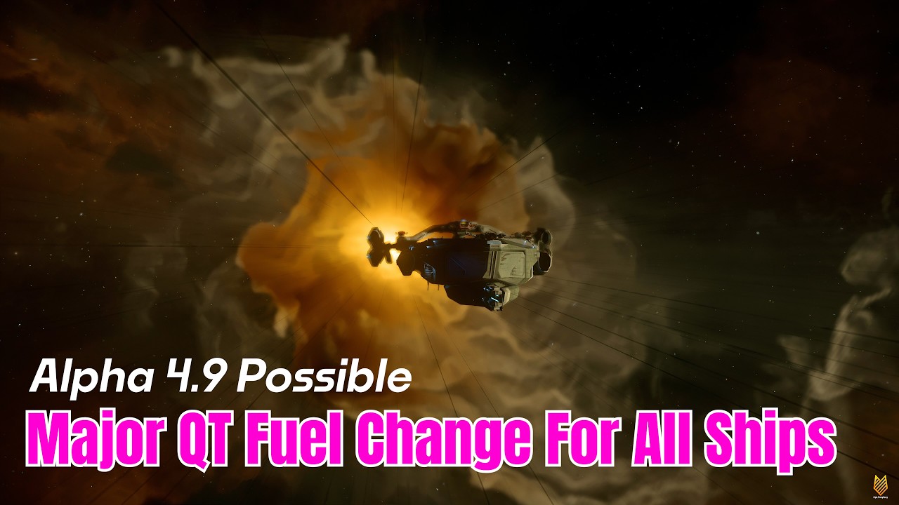 Alpha 4.9 Possible Major QT Fuel Capacity Change For All Ships | Star Citizen 4.9 EVO Test Pt.1