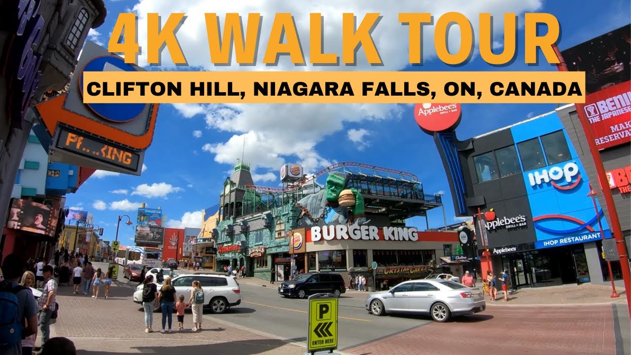Walking around Clifton Hill | Niagara Falls Ontario Canada | 2022