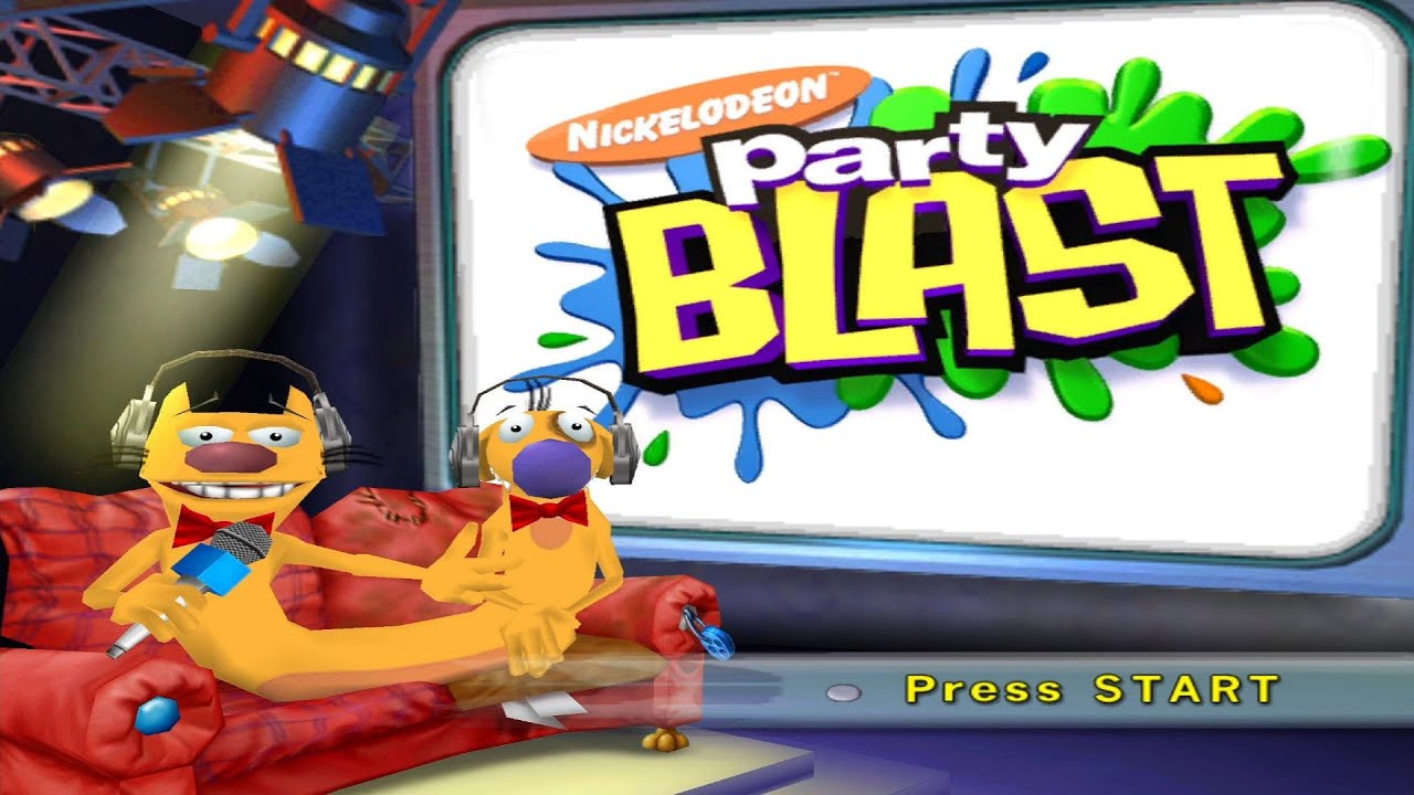 Nickelodeon Party Blast (GCN) // Full Game 100% Walkthrough (Blast)