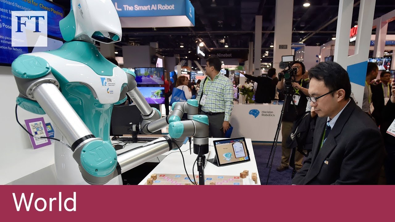 Rise of the robots at US electronics show