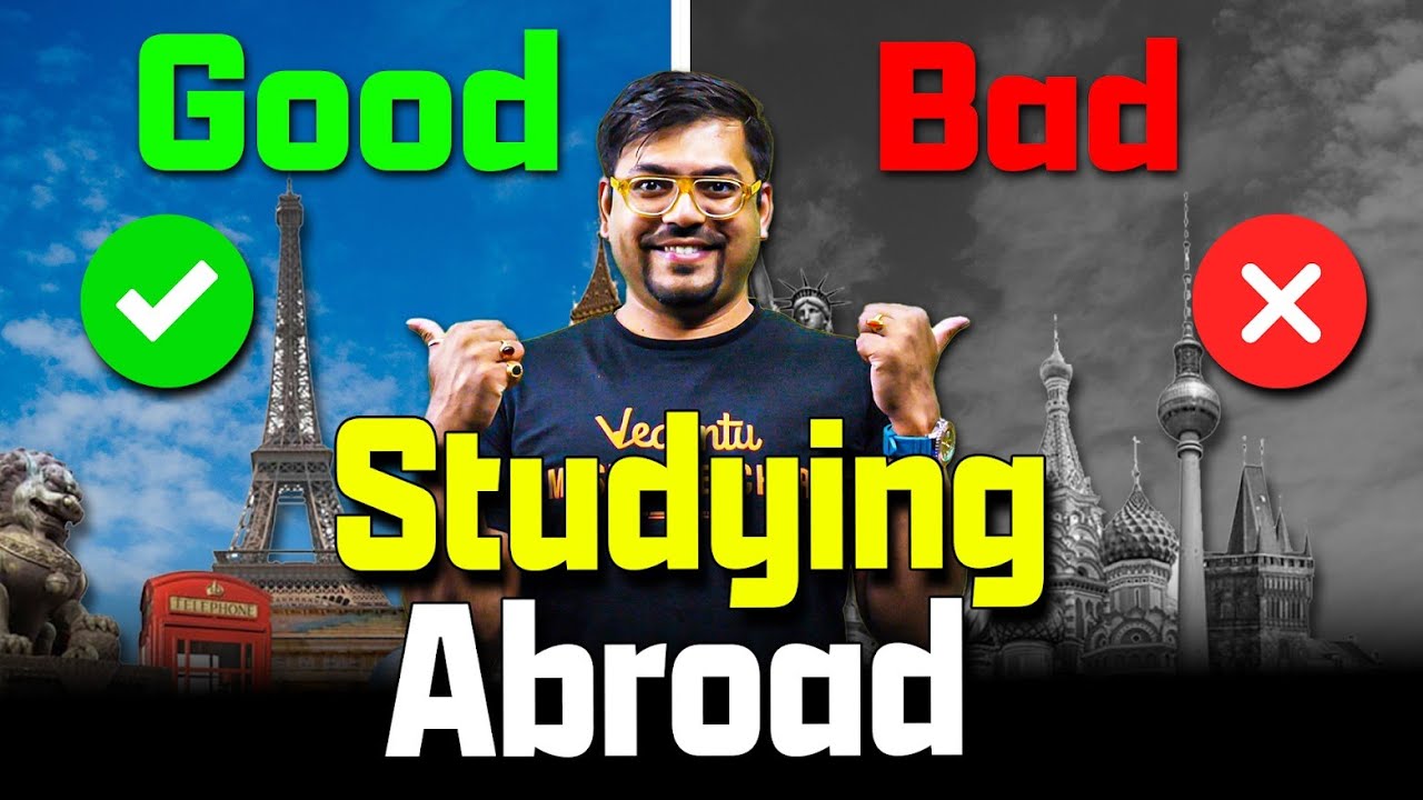 ✈️ Studying Abroad - Is it Worth it? | Why Study Abroad? | Harsh Sir @VedantuStudyAbroad
