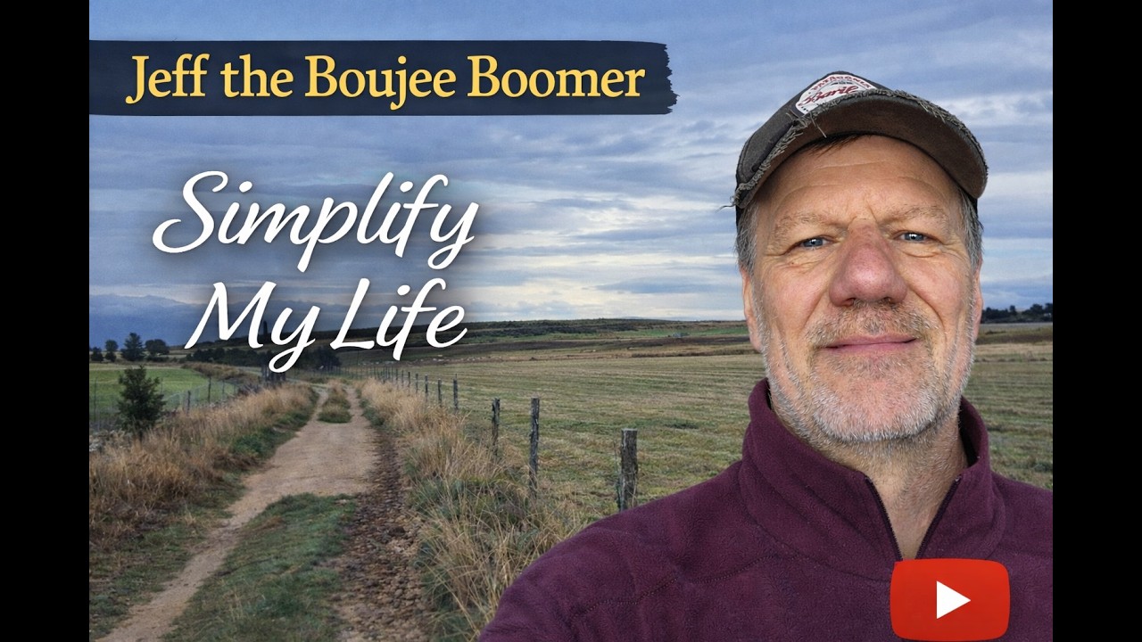 Simplify My Life - Original Acoustic Song - Jeff The Boujee Boomer