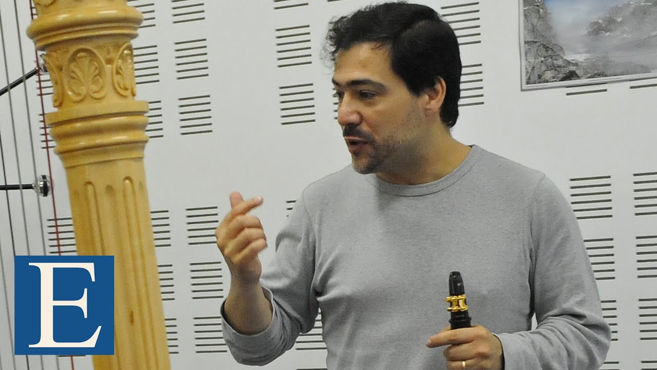 Alessandro Carbonare Masterclass - Clarinet - Debussy: Rhapsody