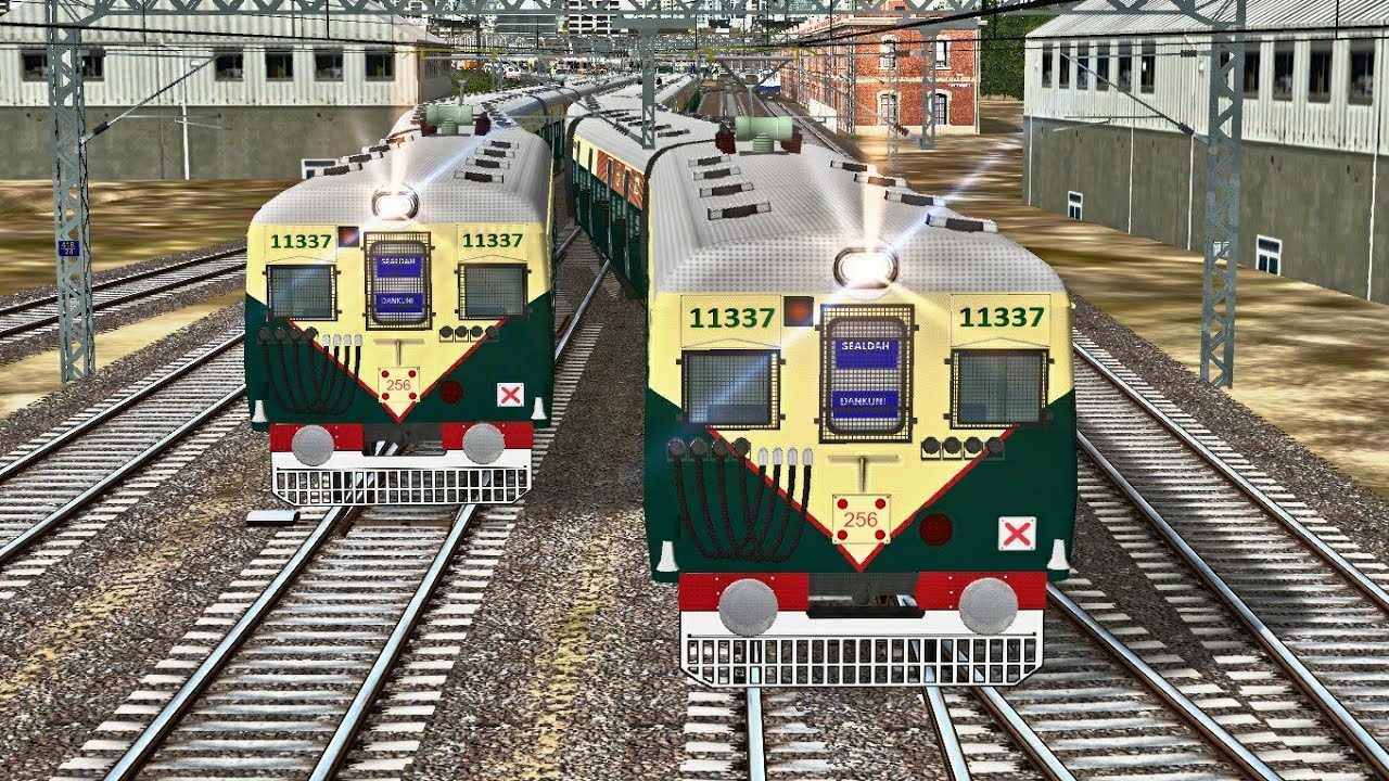 Sealdah - Dankuni EMU Local || Full Journey In MSTS Open Rails || RailIndia Route