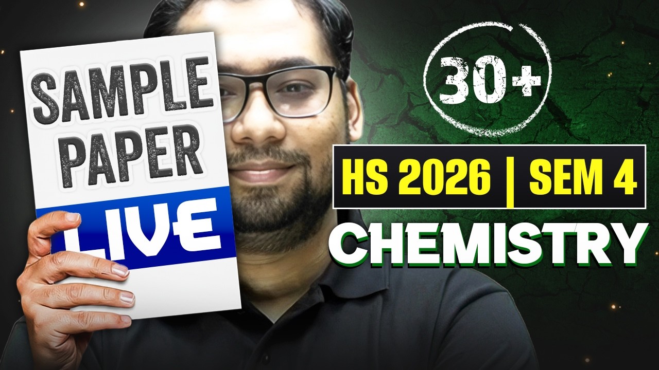 CLASS 12 SEMESTER 4 CHEMISTRY GUESS PAPER 💯 WBCHSE 4th Semester কেমিস্ট্রি Sure Shot Suggestion 💯