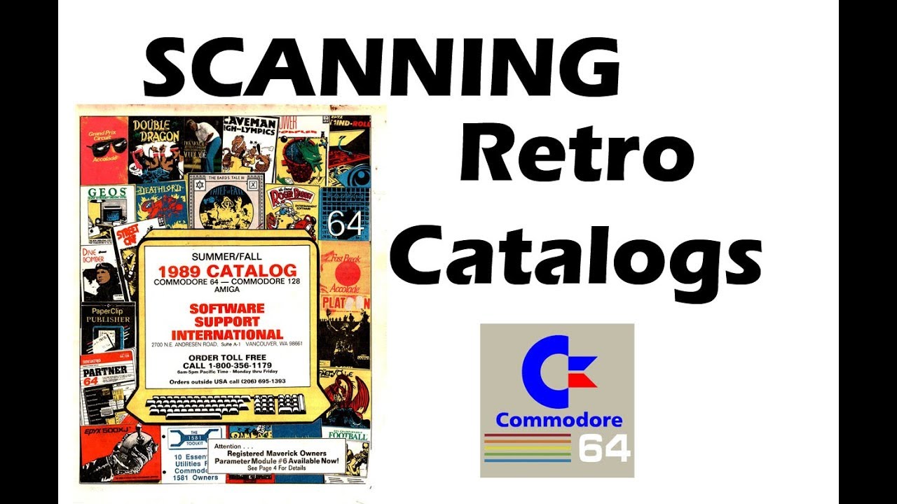 SCANNING Retro Catalogs and Magazines the EASY Way!