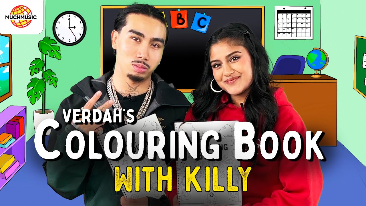 KILLY HAS RAP IN THE VAULT🖍️ | Colouring Book Conversations