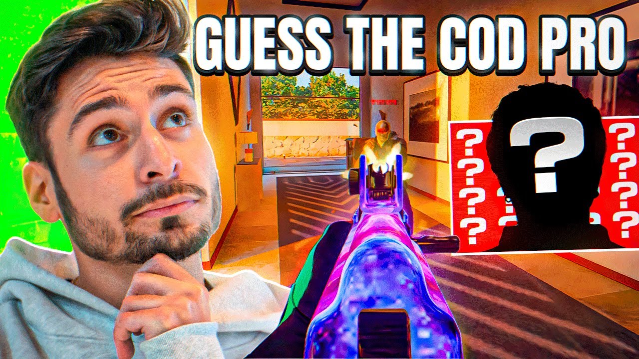 ZooMaa Guesses The COD PRO Using ONLY Gameplay