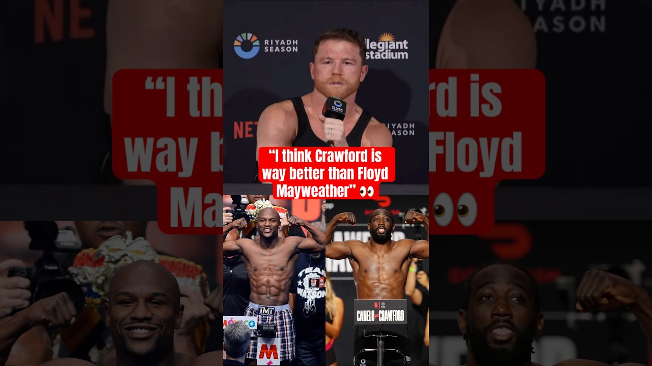 Canelo compares Bud and Mayweather 😳