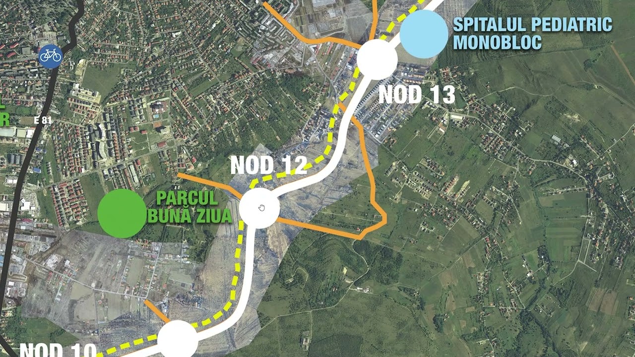 Prezentarea proiectului privind realizarea centurii metropolitane a Clujului