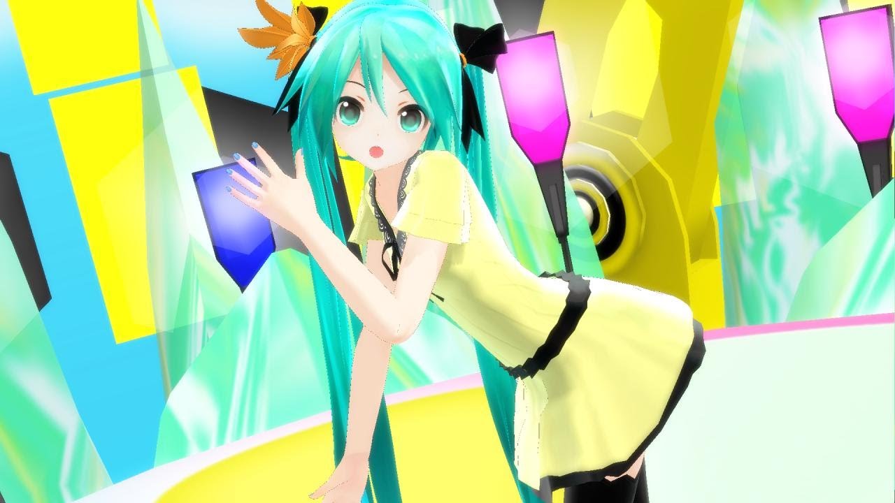 【MMD】Yellow　初音ミク(Hatsune Miku)