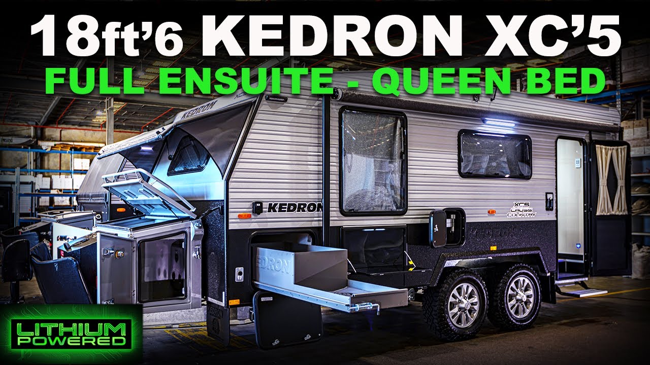 KEDRON® 18'6 XC5 CARAVAN - LITHIUM POWERED