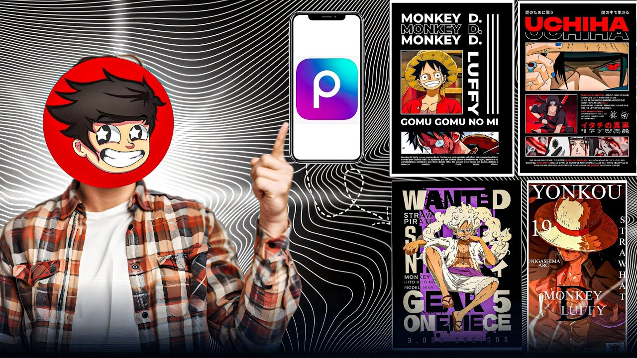 Anime Poster Banane ka Asaan Tarika | Graphic Designing Tutorial for Beginners | PicsArt Tips