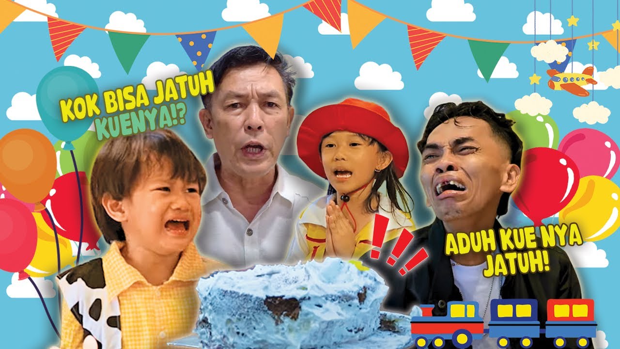 KUE ULANG TAHUN ABEW JATUH