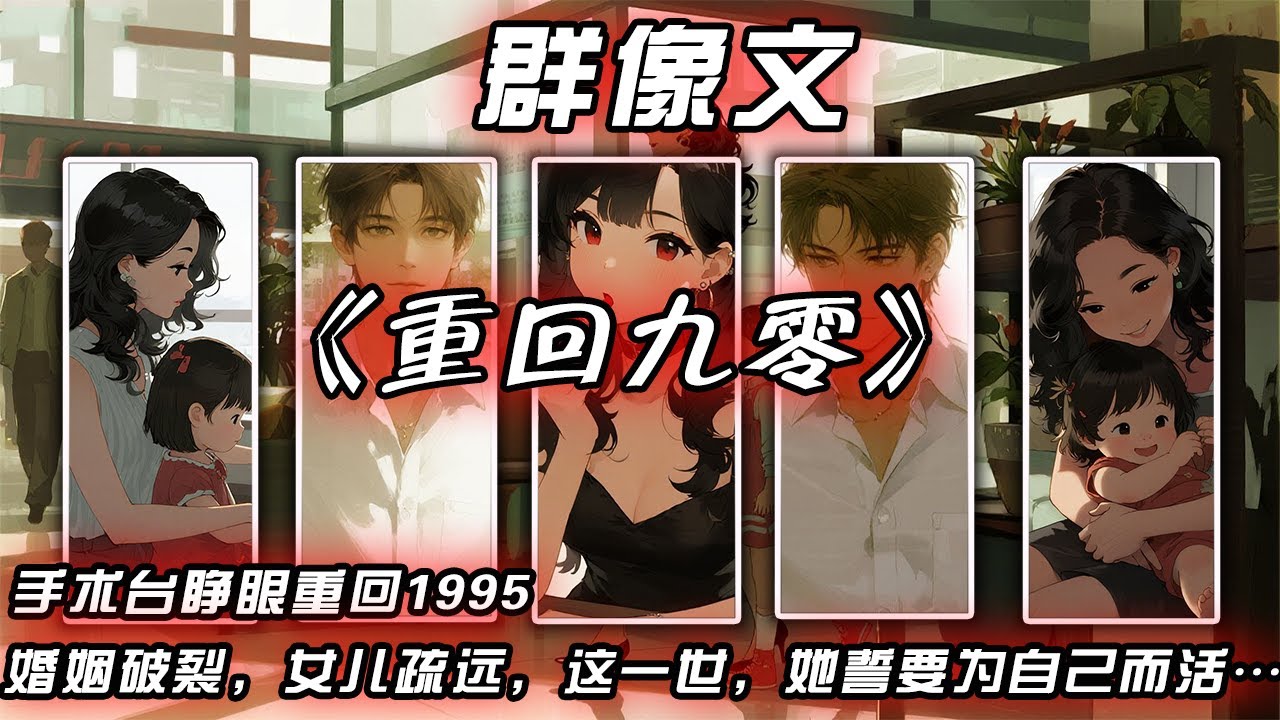 《重回九零》1-87話：手術臺睜眼重回1995，林文珺再成那個被忽視的妻子與母親。婚姻裂痕初現，女兒疏遠在即。這一世，她誓要為自己而活，奪回錯失的一切。