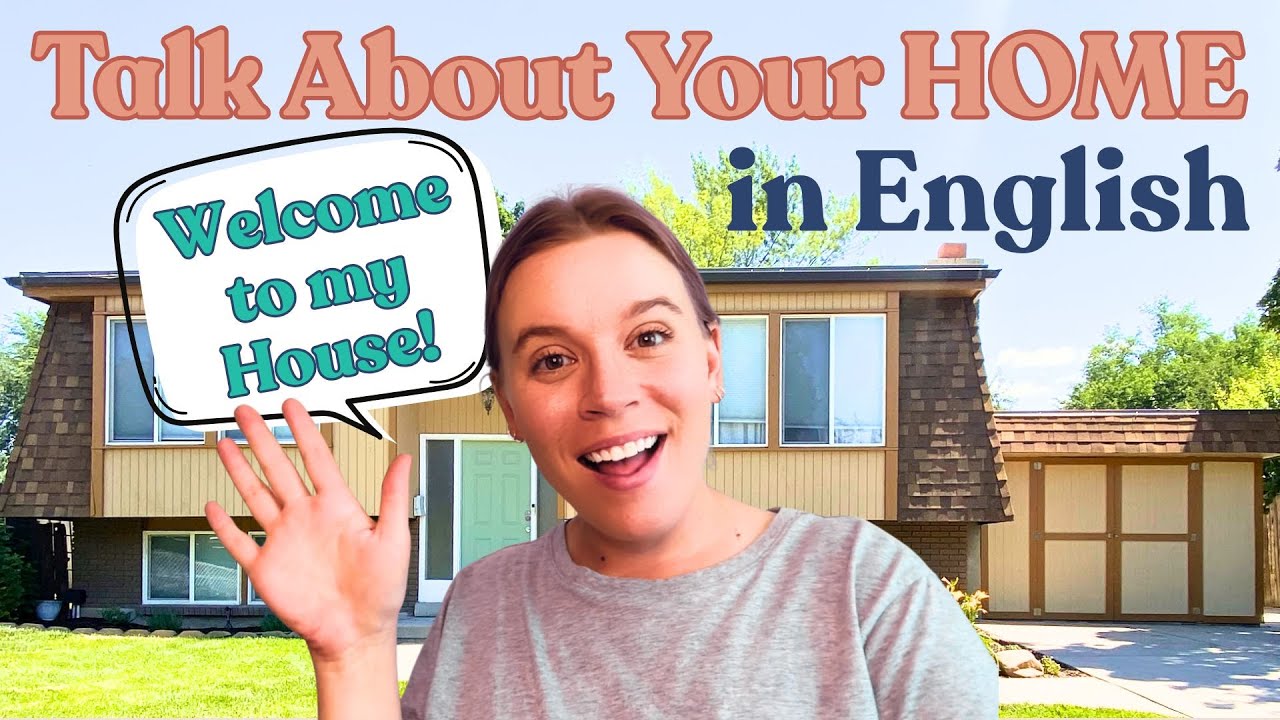 Расскажите о своём ДОМЕ! 🏡 | Экскурсия по моему ДОМУ на английском! 🏠