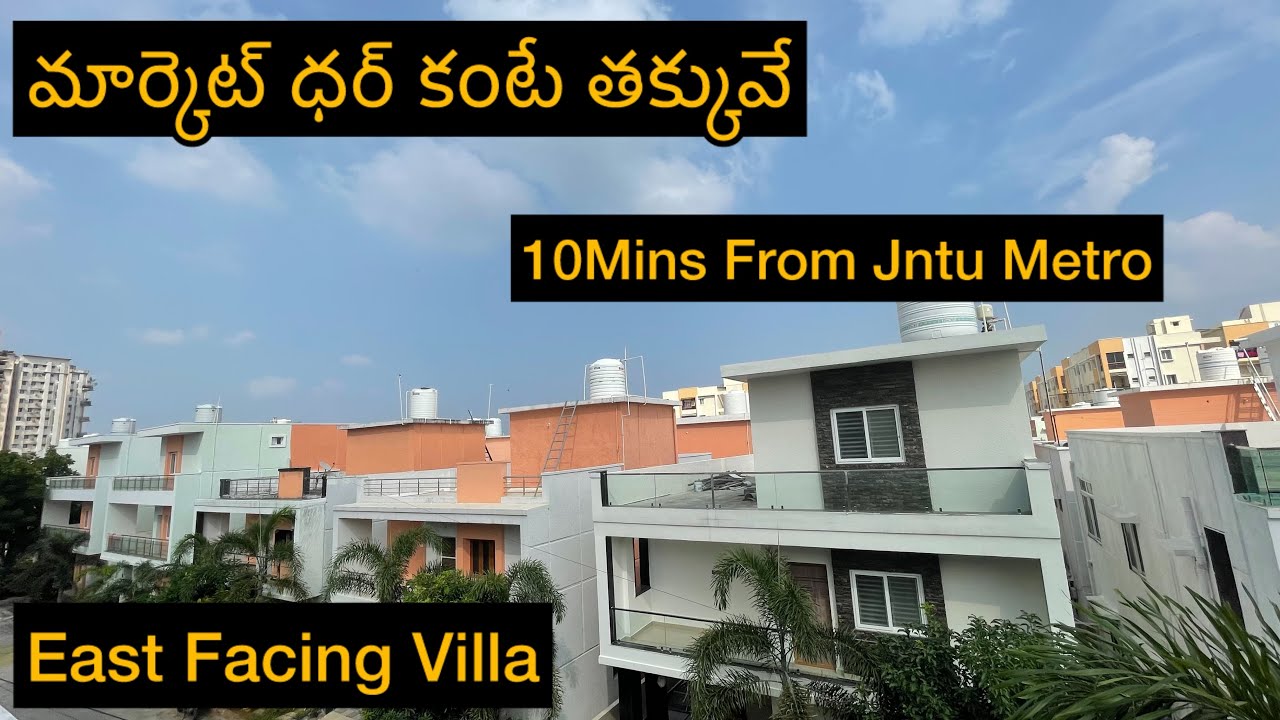Furnished Villas For Sale in Kukatpally, Nizampet || #kukatpally #gatedcommunity #villas