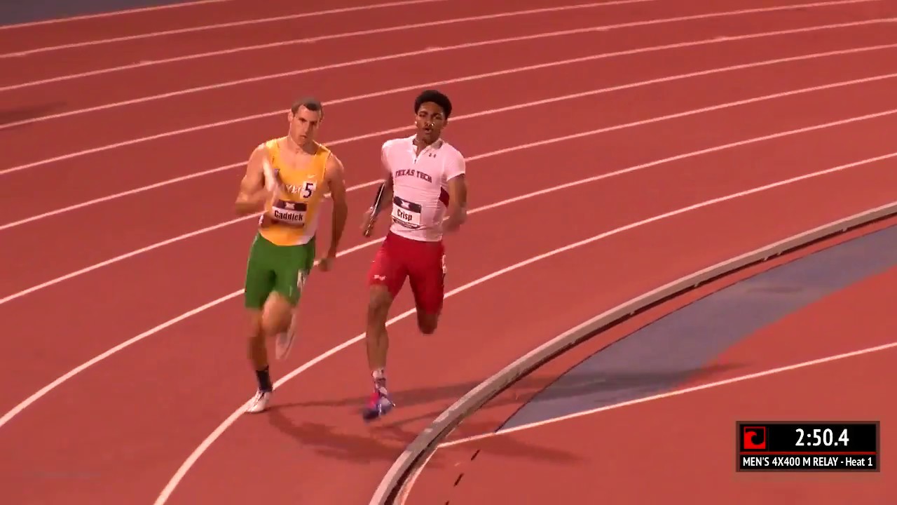 Baylor vs Texas Tech 4x400m | 2017 Big 12 Track & Field Championship