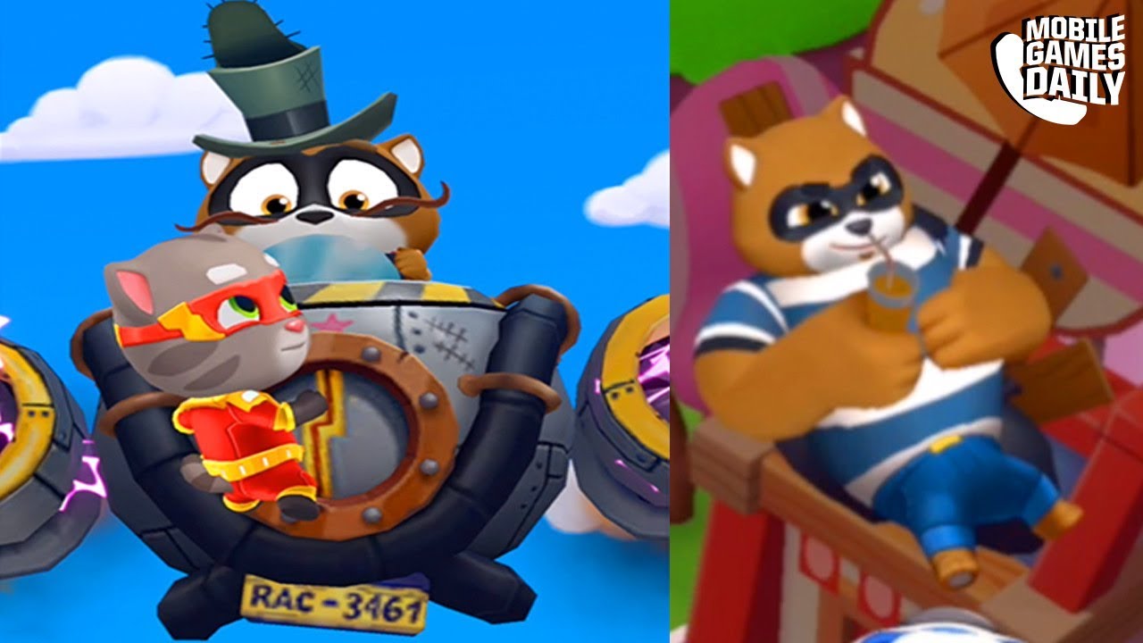 TALKING TOM HERO DASH - DRAGONLAND SPECIAL EVENT | My Talking Tom | Tom Gold Run