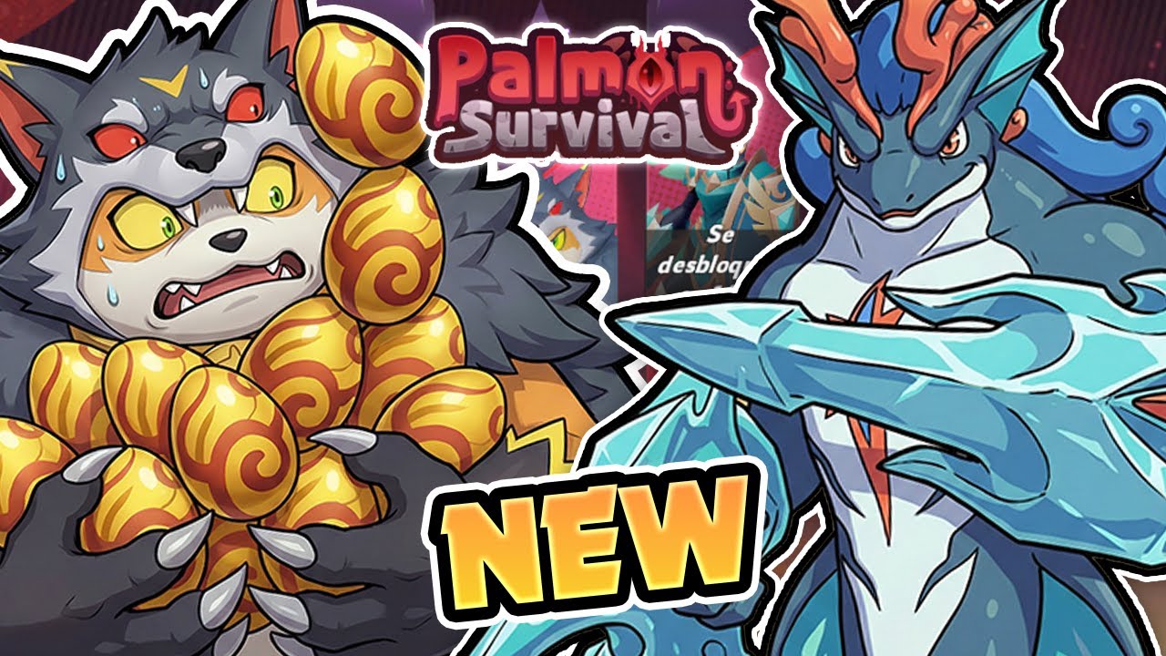 MEGA EVOLUCIONES de BARKPLUG Y DOLPHRIEND! - Palmon: Survival