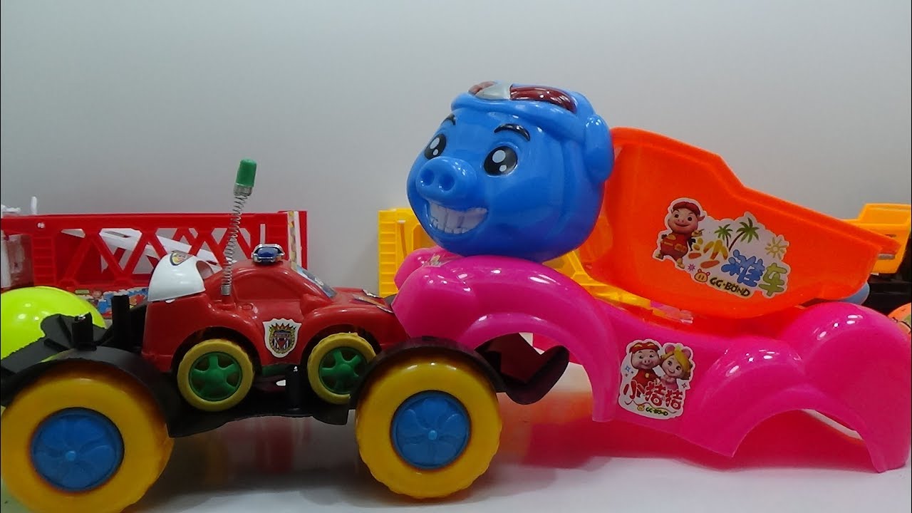 Kids studio7 - Truck transport police car for kids | video for kids
