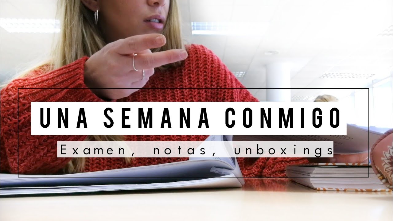 UNA SEMANA CONMIGO: EXAMEN, NOTAS, UNBOXINGS, QUEDADA BKOVER...  | Apagayvamonos