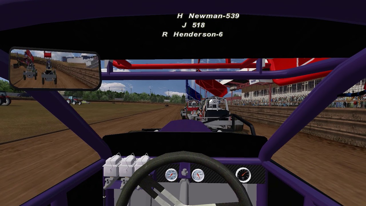 rFactor (UKSim) Brisca F1 Stockcars Stoke Final 2017