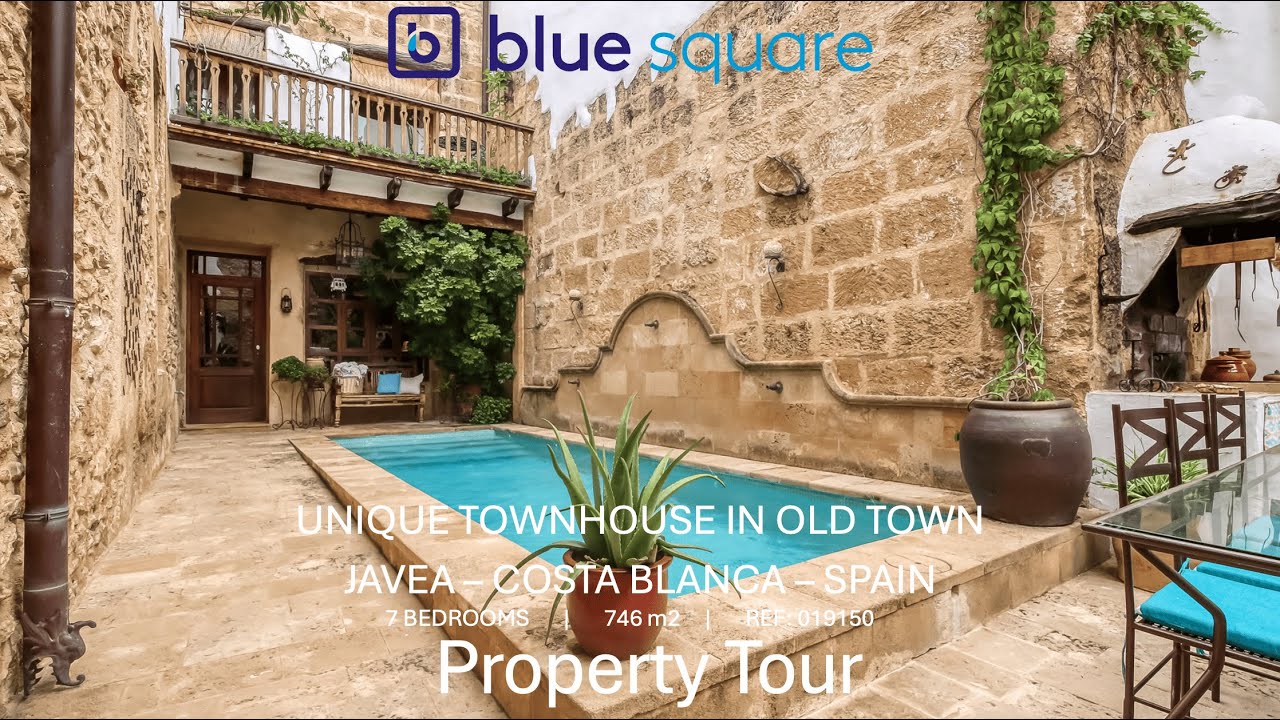 For sale: One-of-a-Kind Townhouse in Jávea I BLUE SQUARE I REF 019150