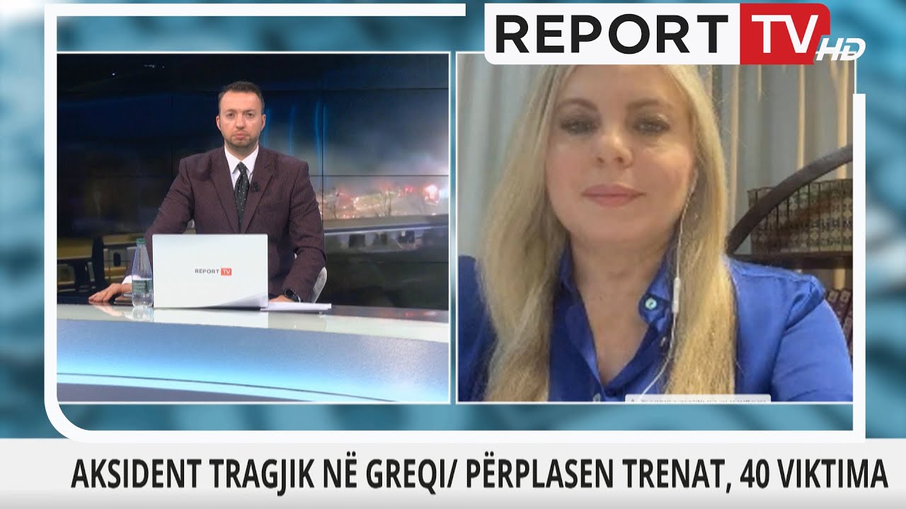 Report TV -Gazetarja Juli Ndriko: Aksidenti tragjik n&euml; Greqi m&euml; i fuqishmi deri tani