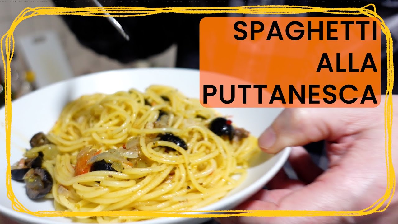 How to Make Spaghetti alla Puttanesca | Spaghetti Puttanesca | Easy Recipes