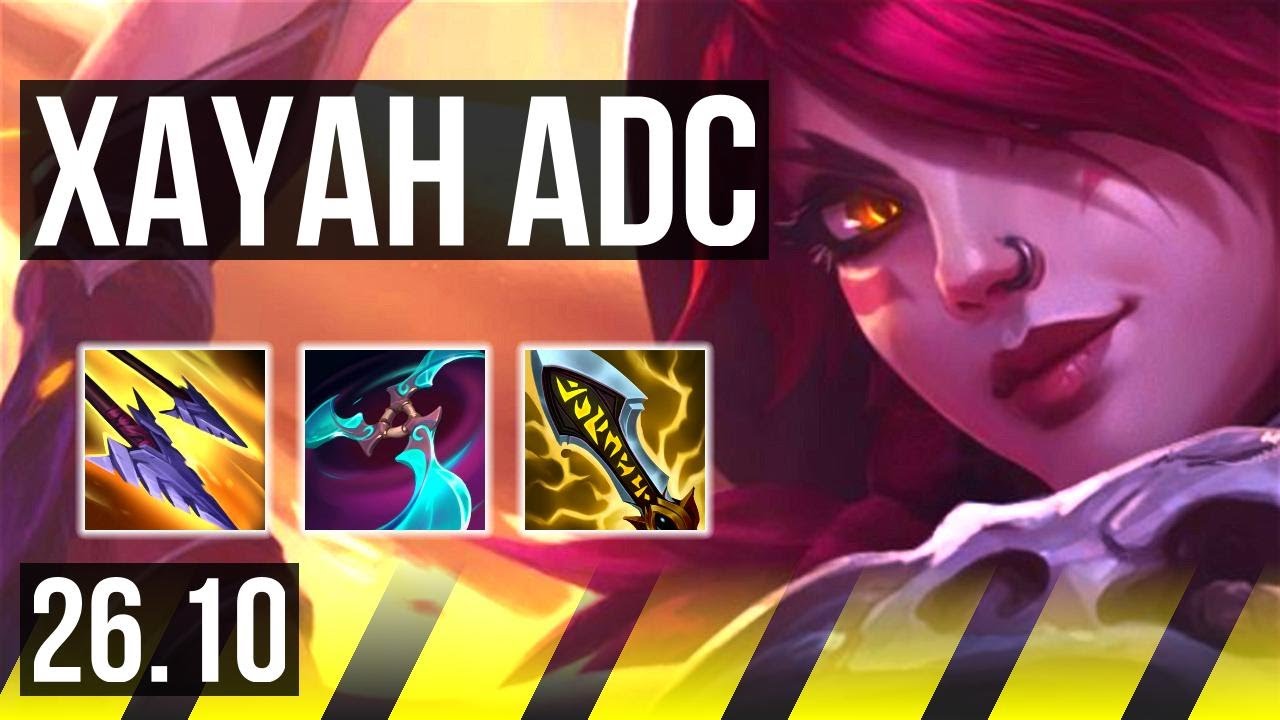 XAYAH & Cassiopeia vs JINX & Lulu (ADC) | Good KDA: 15/1/7 | KR Master | 26.10