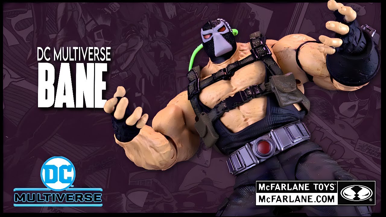 McFarlane Toys DC Multiverse Bane Figure @TheReviewSpot