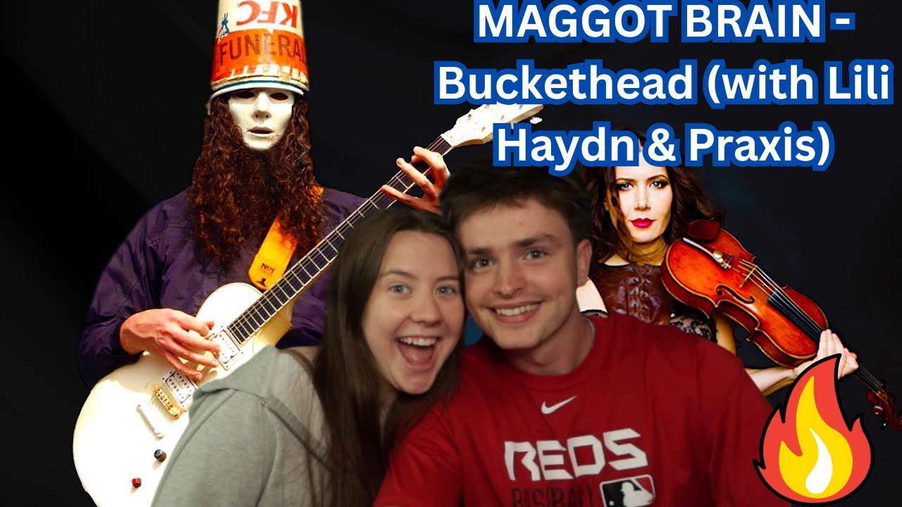 My Girlfriend And I's First Time Reacting To MAGGOT BRAIN - Buckethead (with Lili Haydn & Praxis)!!!