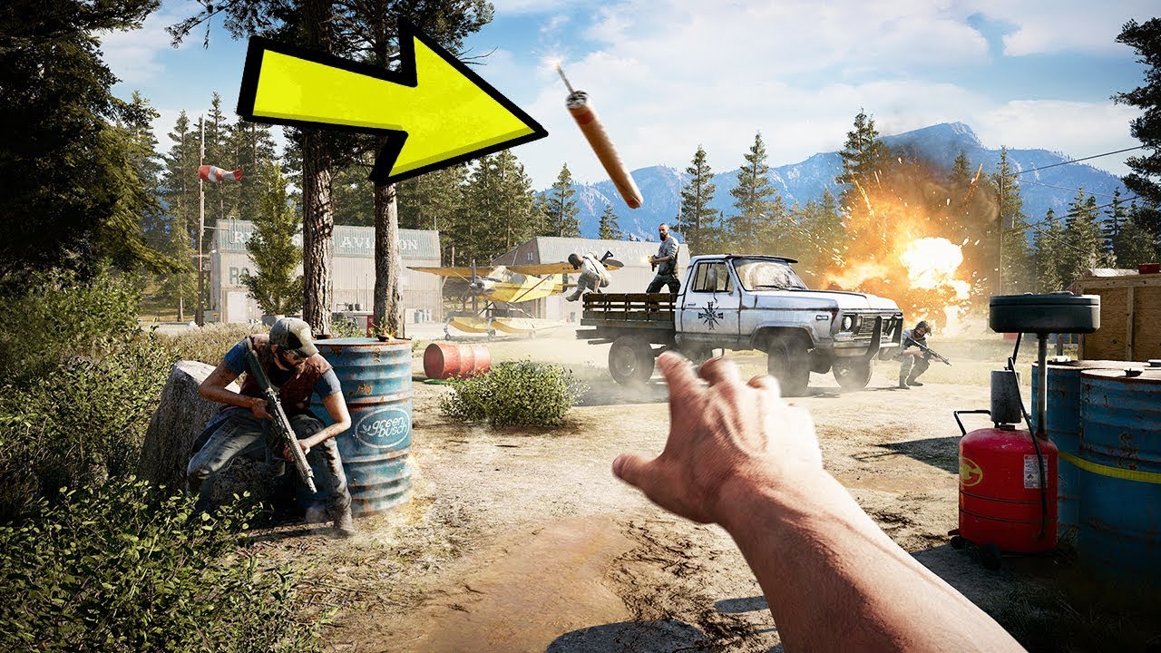 1 vs 1000 HERKES BENIM PEŞIMDE - FARCRY 5 (GTA 5 TADINDA)