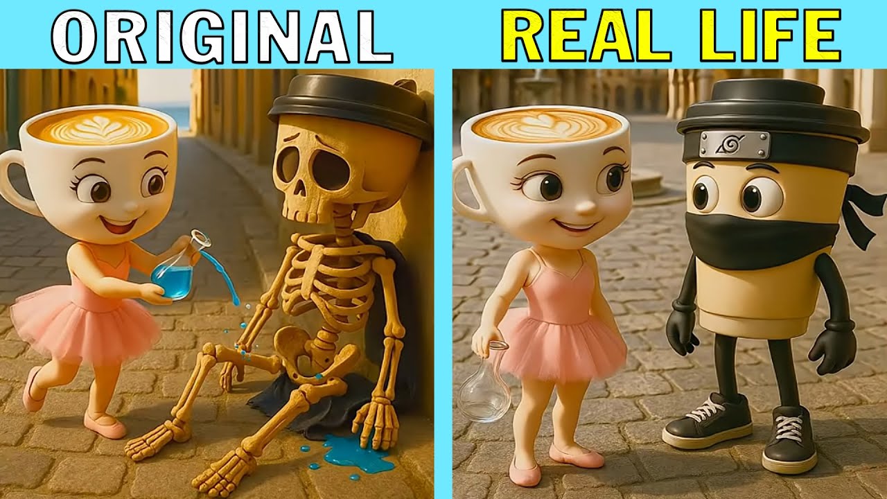 Brainrot Memes | Bringing Friends to Life | Brainrot Original vs Real life | Brainrot Animation
