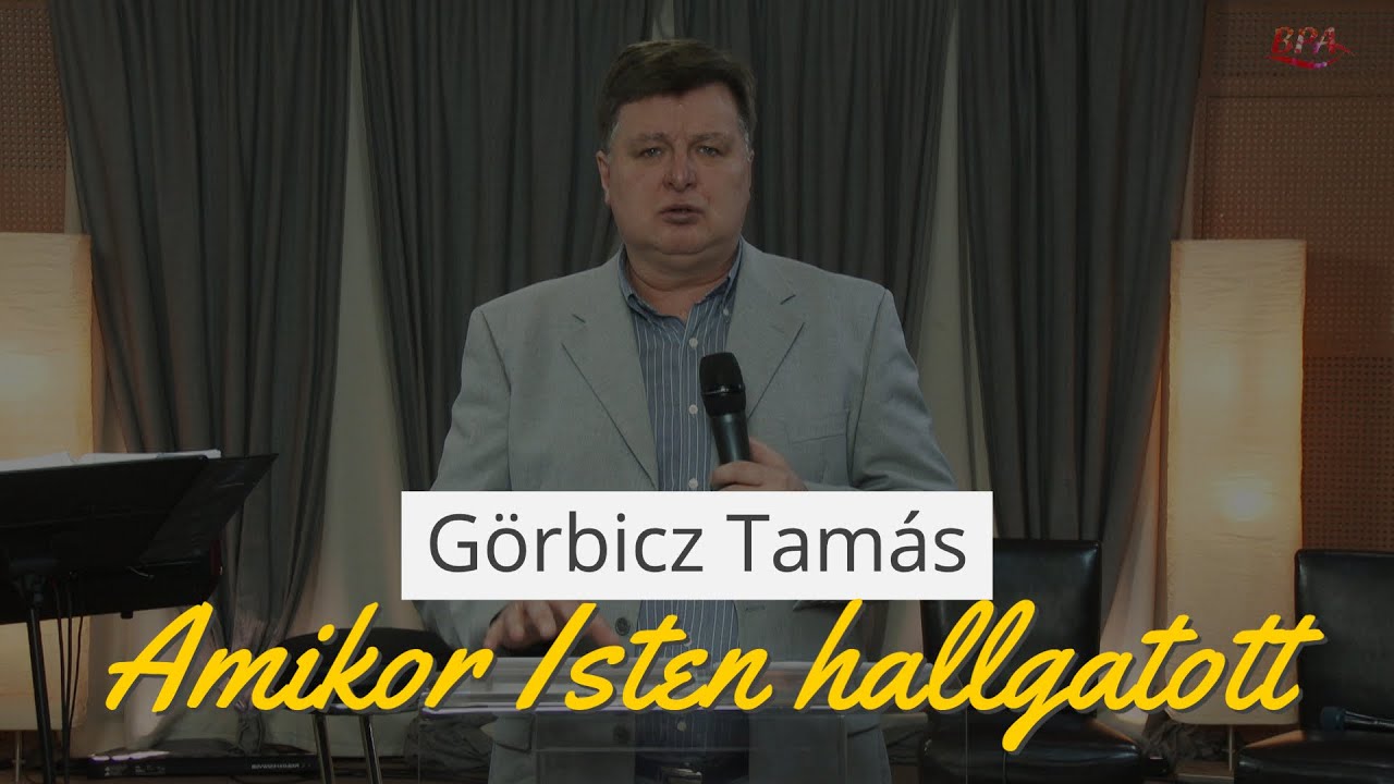 Görbicz Tamás - Amikor Isten hallgatott