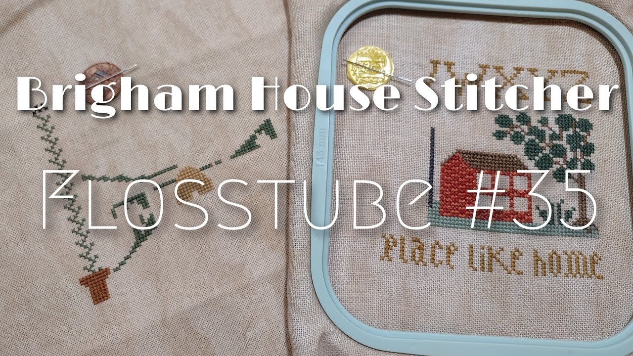 Flosstube #35 Как победить скуку, связанную с незавершенными проектами???🤷